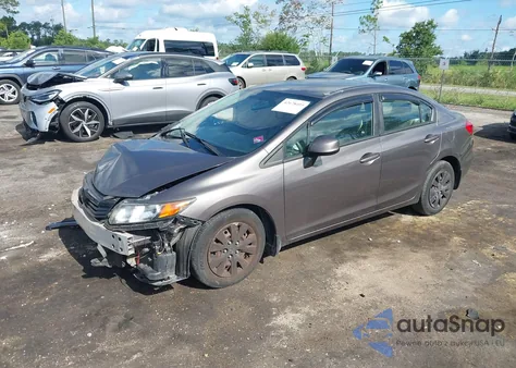 2012 Honda Civic Lx from USA, damaged, VIN 19XFB2F51CE074185
